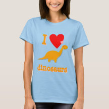 Me encantan las camisetas de los dinosaurios