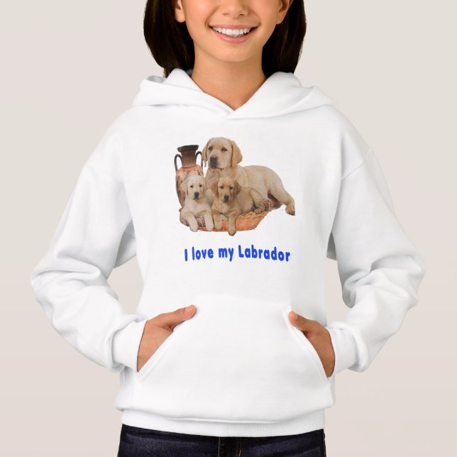 Me encantan las camisetas de mi Labrador (Anverso)