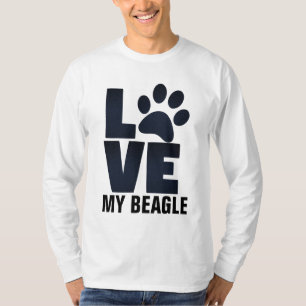 ME ENCANTAN LAS Camisetas DE PERRO DE BEAGLE