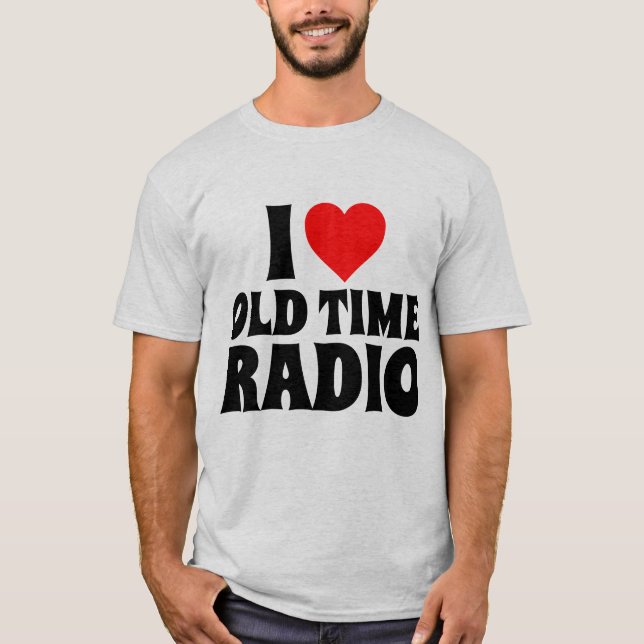 ME ENCANTAN LAS CAMISETAS DE RADIO ANTIGUAS (Anverso)