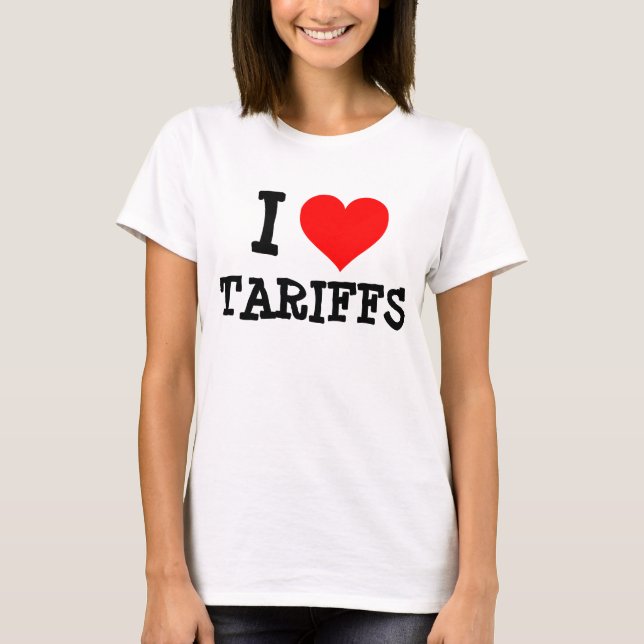 ME ENCANTAN LAS CAMISETAS DE TARIFAS (Anverso)