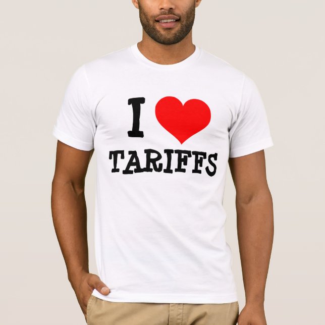 ME ENCANTAN LAS CAMISETAS DE TARIFAS (Anverso)