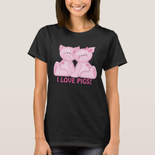 Me encantan las camisetas divertidas personalizado