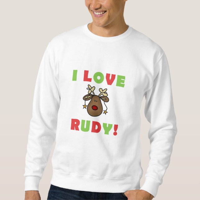 Me encantan las camisetas y los regalos de Rudy (Anverso)