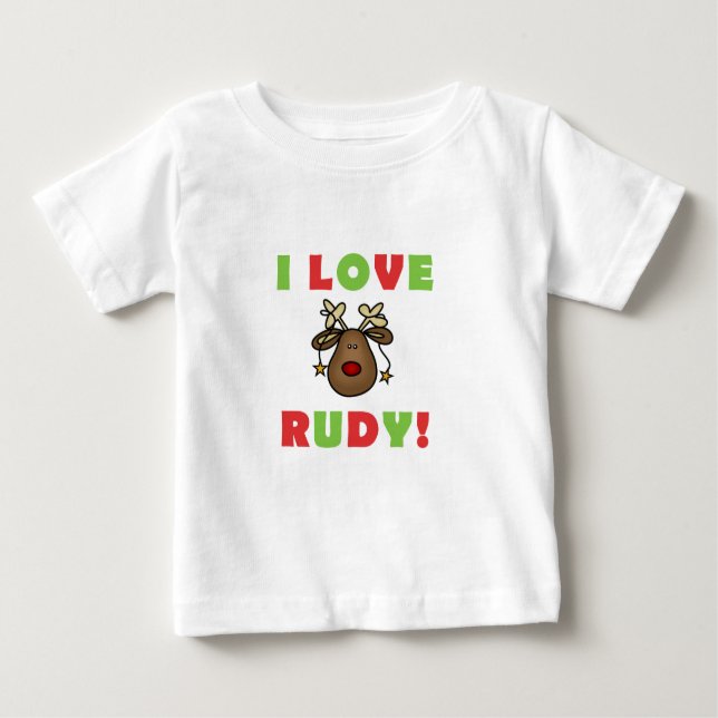 Me encantan las camisetas y los regalos de Rudy (Anverso)