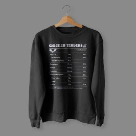 Me encantan las carnitas de pollo y sudaderas