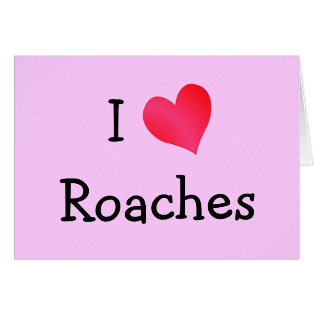 Me encantan las cucarachas (Anverso (Horizontal))