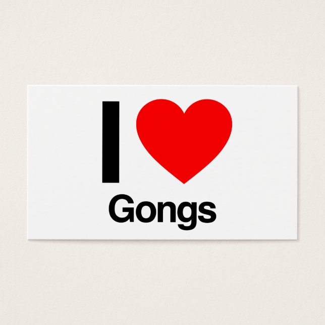 me encantan las gongs (Frente)