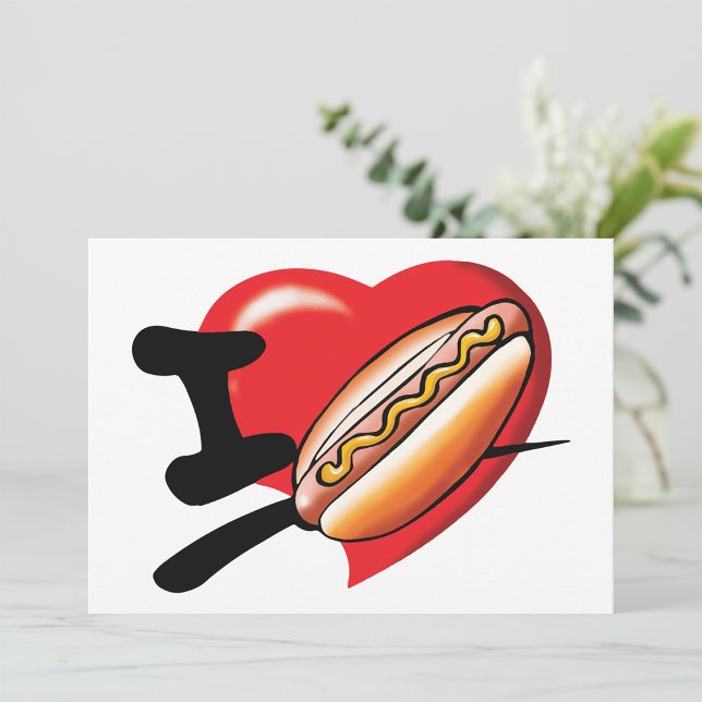 Me encantan las invitaciones de Hotdogs (Subido por el creador)