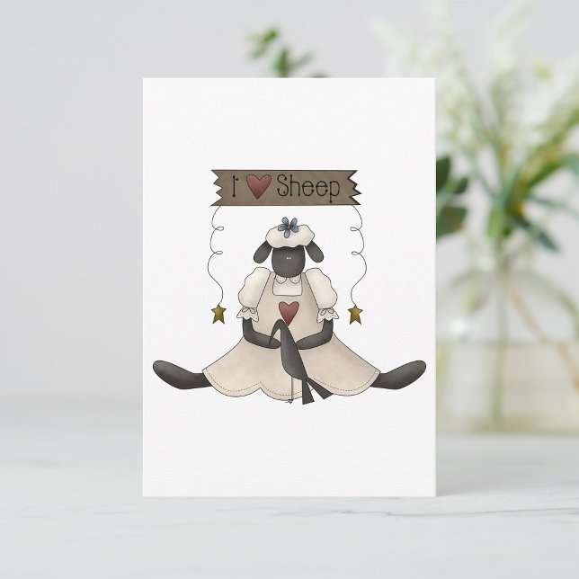 Me encantan las invitaciones de ovejas (Subido por el creador)