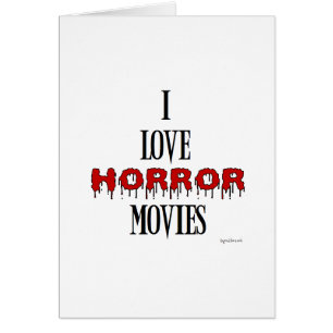 Me encantan las películas de terror