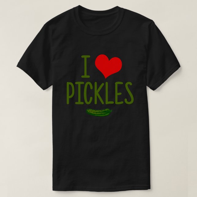 ¡Me Encantan Las Pickles! Camiseta clásica (Diseño del anverso)