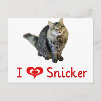 Me encantan las postales Snicker