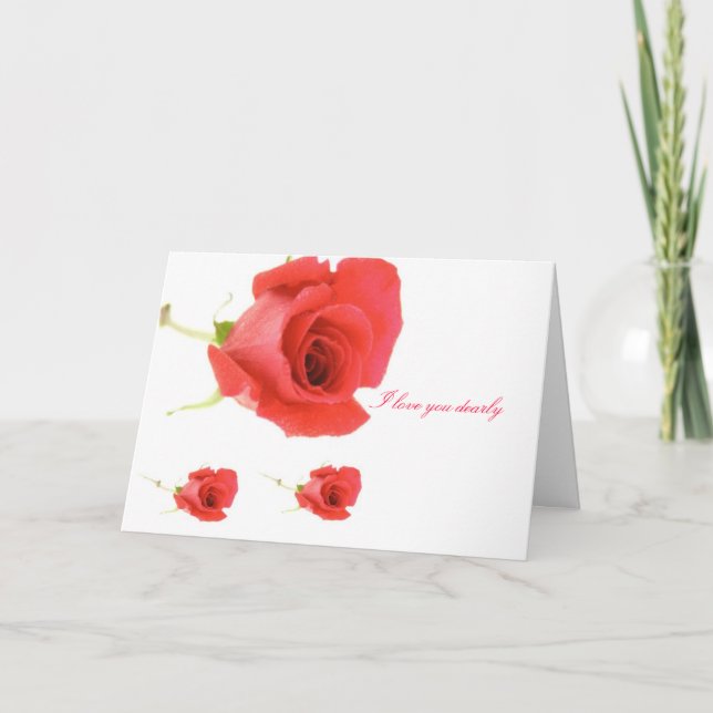 Me encantan las tarjetas de felicitación (Anverso)