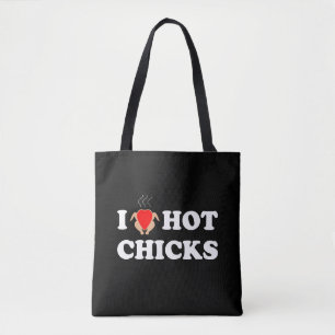 Me encantan los chicles calientes Graciosa bolsa