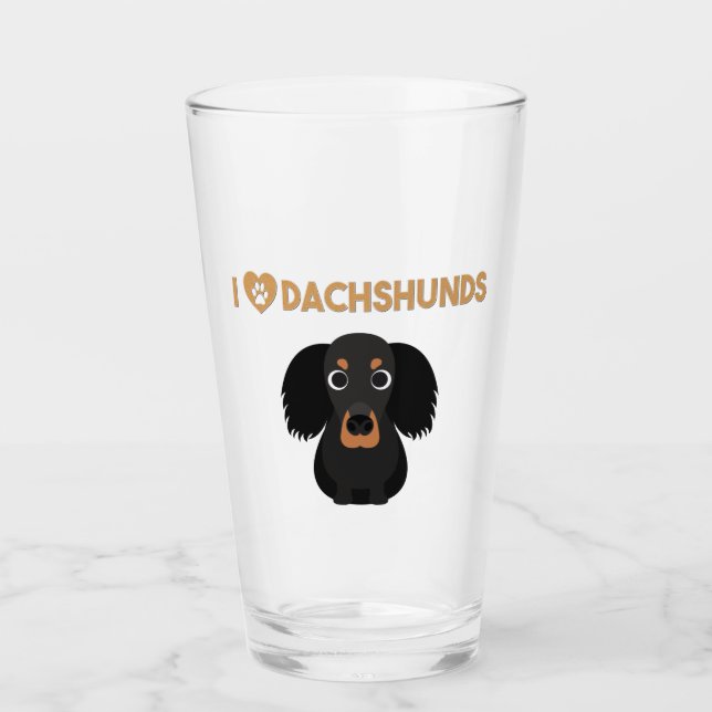 ME ENCANTAN LOS DACHSHUNDS (Anverso)