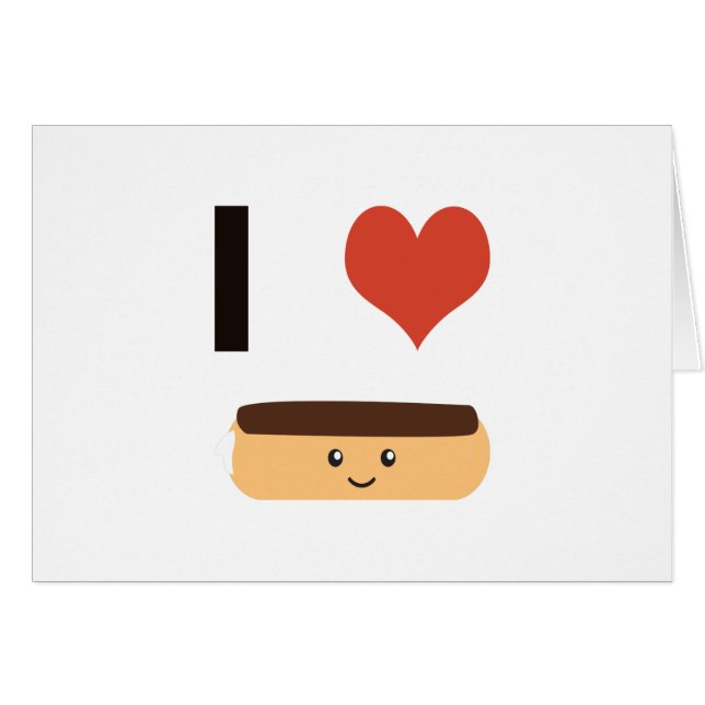 Me encantan los éclairs (Anverso (Horizontal))