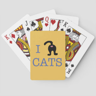 Me Encantan Los Gatos Jugando Cartas Pero El Humor