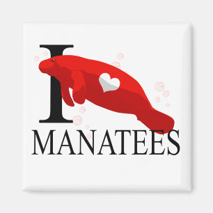 Me encantan los imanes manatíes