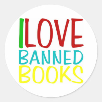 ME ENCANTAN LOS LIBROS PROHIBIDOS PEGATINA OFICIAL