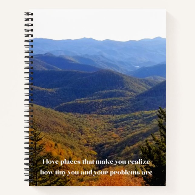 Me encantan los lugares de cuaderno (Anverso)