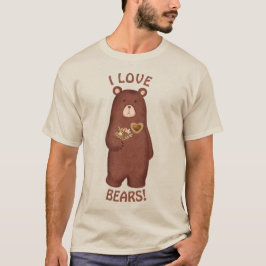 ¡ME ENCANTAN LOS OSOS! Camiseta