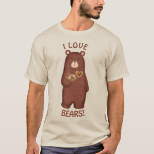¡ME ENCANTAN LOS OSOS! Camiseta