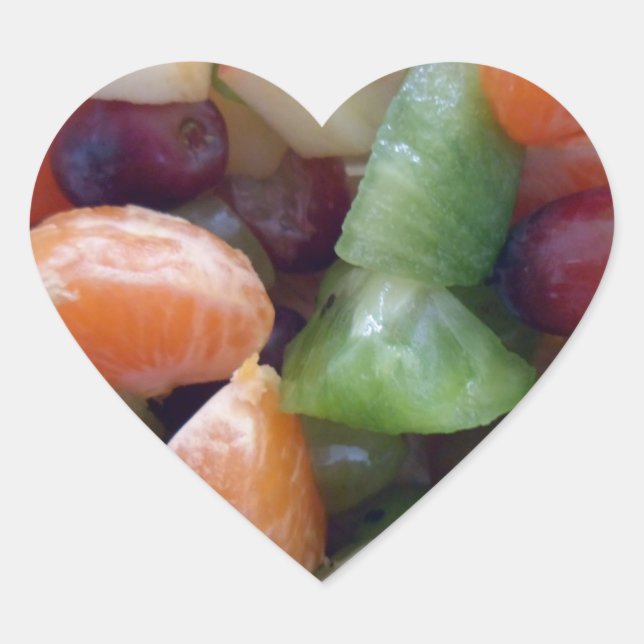 Me encantan los pegatinas de fruta. (Anverso)