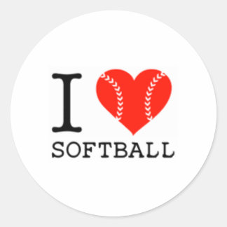 me encantan los PEGATINAS de softball ossc