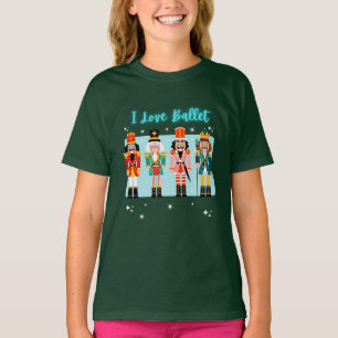 Me encantan los petardos de ballet camiseta básic