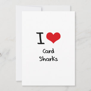 Me encantan los tiburones de cartas