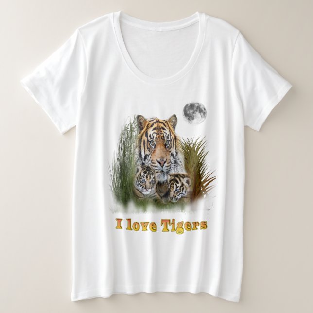 Me encantan los Tigres (Anverso del diseño)