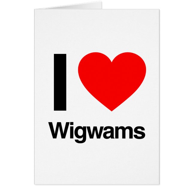 me encantan los wigwams (Frente)