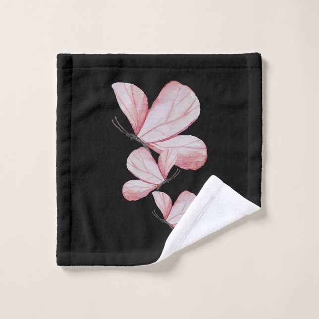 Me encantan mis regalos de mariposa (Toallita)