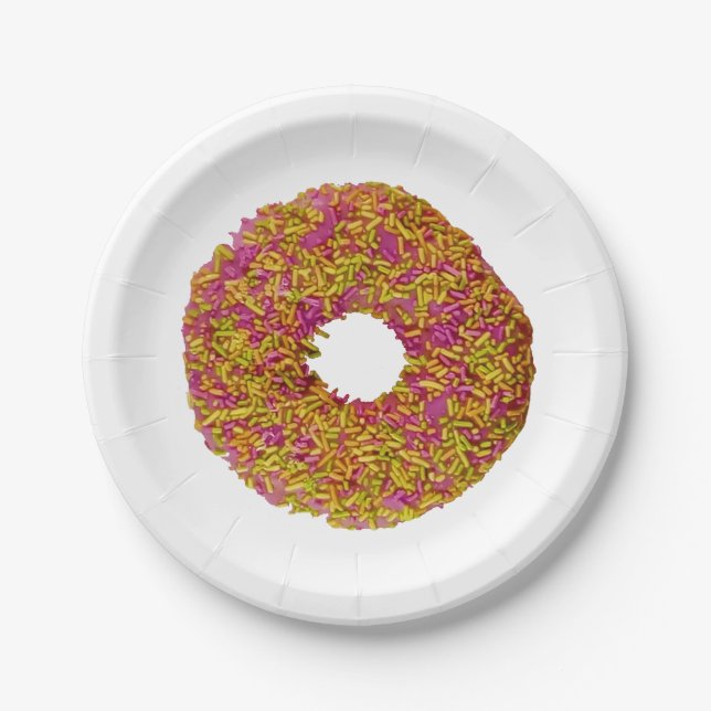 ¡Me encantan! plato de papel (Anverso)