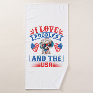 Me encantan Poodles y los EE.UU. 01