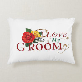 Me Encanto El Almohada De Acento De Groom