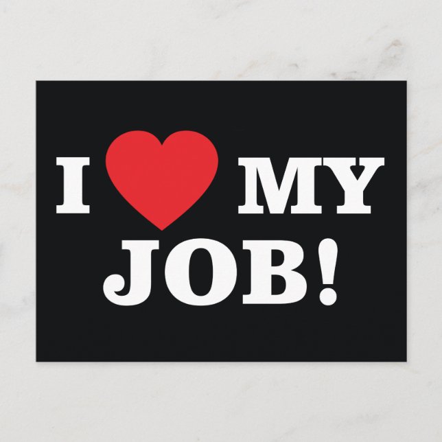 Me Encanto Mi Postales De Trabajo (Anverso)