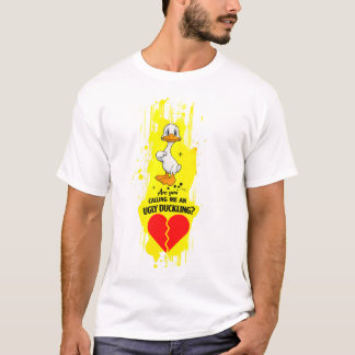 ¿Me estás llamando camiseta gráfica de patito feo?