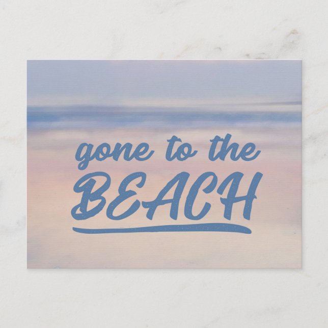 ¡Me fui a la playa! Postales de nueva dirección (Anverso)