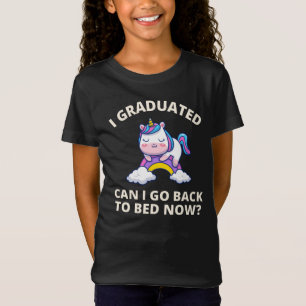 Me gradué, puedo volver a la cama ahora camiseta