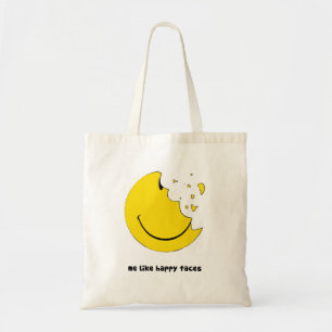 me gusta bolsa de caras felices