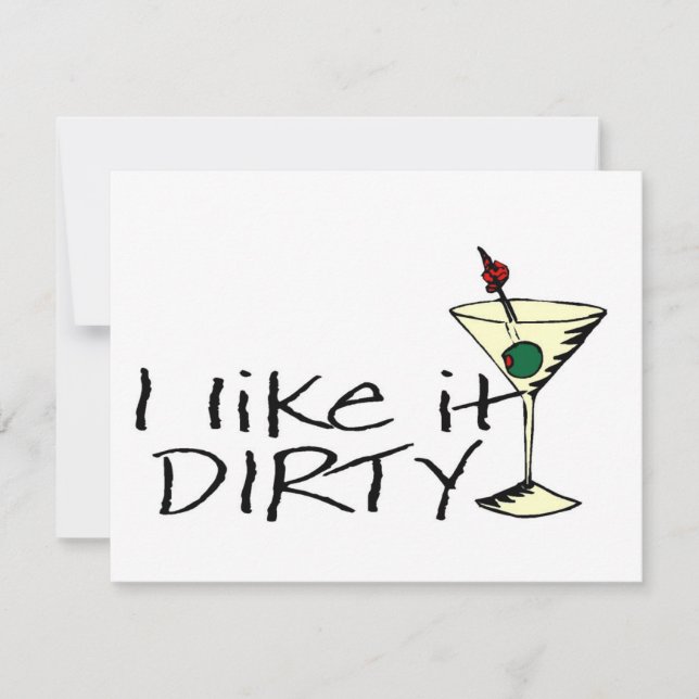 Me Gusta Dirty Martini (Anverso)