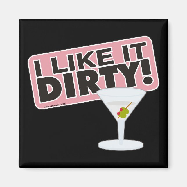 Me gusta el imán sucio (Frente)