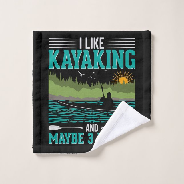 Me Gusta El Kayak Más Que La Gente (Toallita)