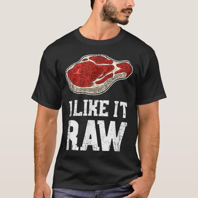 Me Gusta La Camisa Cruda - Carne De Carne Bbq Pitm (Anverso)