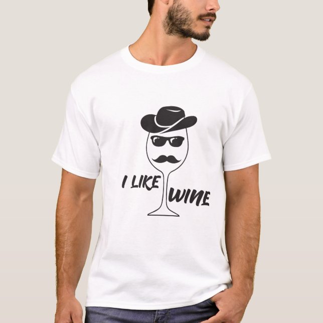 Me gusta la camisa del VINO (Anverso)