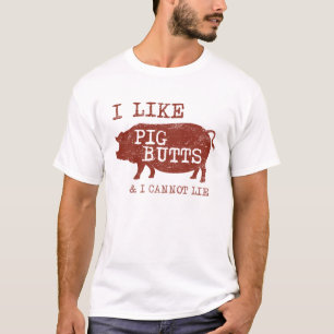 Me gusta la camiseta con manchas de cerdo (angusti