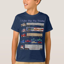 Me Gusta La Camiseta De Camiones Grandes