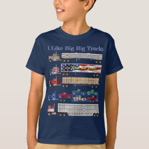 Me Gusta La Camiseta De Camiones Grandes